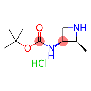tert-butyl N-[cis-2-methylazetidin-3-yl]carbamate hydrochloride