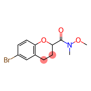 6-bromo-N-methoxy-N-methylchroman-2-carboxamide*