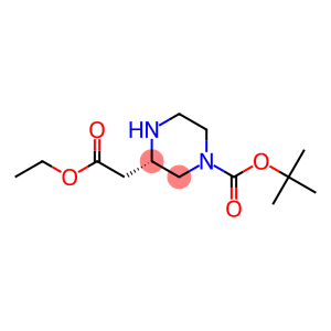 tert-Butyl (S)-3-(2-ethoxy-2-oxoethyl)piperazine-1-carboxylate