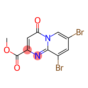 METHYL 7,9-DIBROMO-4-OXO-4H-PYRIDO[1,2-A]PYRIMIDINE-2-CARBOXYLATE