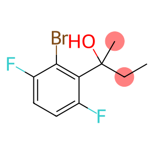 2-(2-bromo-3,6-difluorophenyl)butan-2-ol