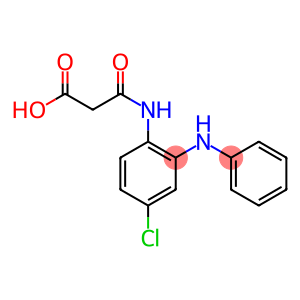 3-((4-Chloro-2-(phenylamino)phenyl)amino)-3-oxopropanoic acid