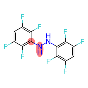 Hydrazine, 1,2-bis(2,3,5,6-tetrafluorophenyl)-