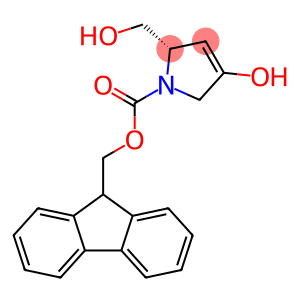 1H-Pyrrole-1-carboxylic acid, 2,5-dihydro-4-hydroxy-2-(hydroxymethyl)-, 9H-fluoren-9-ylmethyl ester, (2S)-