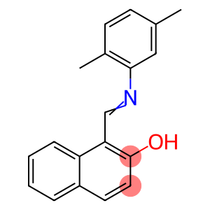 1-{[(2,5-dimethylphenyl)imino]methyl}-2-naphthol