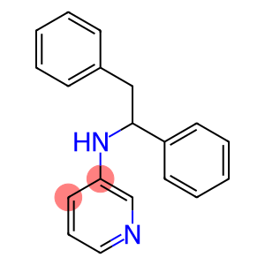 N-(1,2-diphenylethyl)pyridin-3-amine