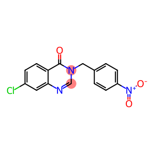 4(3H)-Quinazolinone, 7-chloro-3-[(4-nitrophenyl)methyl]-