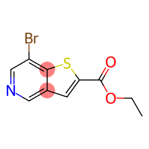 Thieno[3,2-c]pyridine-2-carboxylic acid, 7-bromo-, ethyl ester