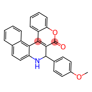 3-(4-methoxyphenyl)-3,4-dihydro-2H-benzo[f]chromeno[3,4-c]quinolin-2-one