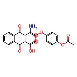 1-Amino-4-hydroxy-2-(4-acetoxyphenoxy)anthracene-9,10-dione