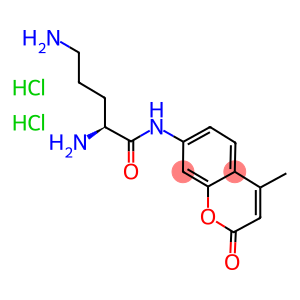 (2S)-2,5-diamino-N-(4-methyl-2-oxo-2H-chromen-7-yl)pentanamide dihydrochloride