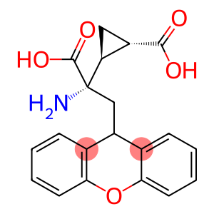 (alphaS)-alpha-Amino-alpha-[(1S,2S)-2-carboxycyclopropyl]-9H-xanthene-9-propanoic acid