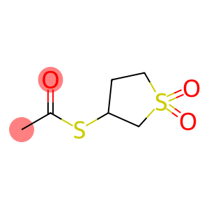 Ethanethioic acid, S-(tetrahydro-1,1-dioxido-3-thienyl) ester