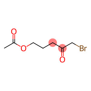 2-Pentanone, 5-(acetyloxy)-1-bromo-