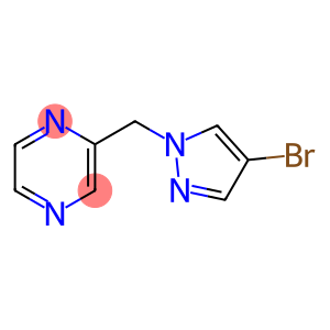 2-((4-溴-1H-吡唑-1-基)甲基)吡嗪