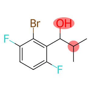 1-(2-bromo-3,6-difluorophenyl)-2-methylpropan-1-ol