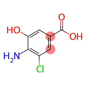 4-Amino-3-chloro-5-hydroxy-benzoic acid