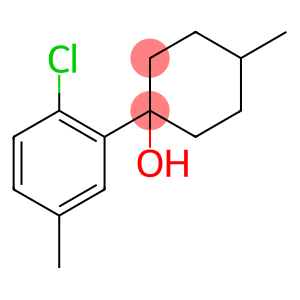 1-(2-chloro-5-methylphenyl)-4-methylcyclohexanol