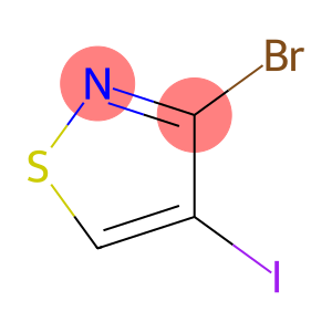 Isothiazole, 3-bromo-4-iodo-