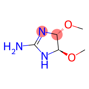 1H-Imidazol-2-amine,4,5-dihydro-4,5-dimethoxy-,trans-(9CI)