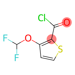 2-Thiophenecarbonyl chloride, 3-(difluoromethoxy)-