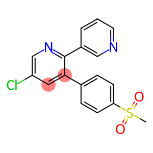 5-氯-3-(4-甲基磺酰基苯基)-2-(3-吡啶基)吡啶