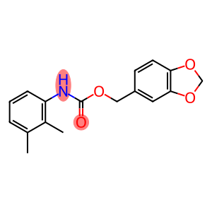 Carbamic acid, (2,3-dimethylphenyl)-, 1,3-benzodioxol-5-ylmethyl ester (9CI)