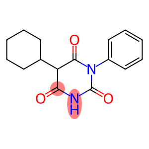 1-Phenyl-5-cyclohexylbarbituric acid