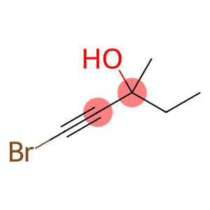 1-Pentyn-3-ol, 1-bromo-3-methyl-