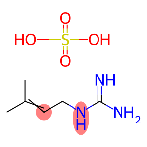 1-(3-methylbut-2-enyl)guanidinehemisulfate