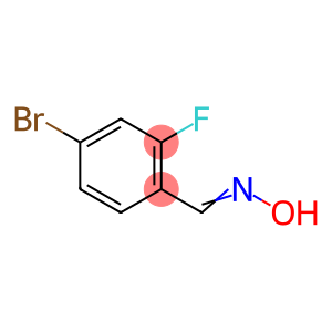 Benzaldehyde, 4-bromo-2-fluoro-, oxime