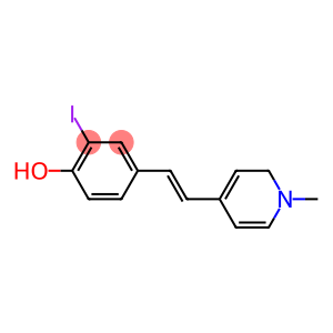 4-[(E)-2-(1-methylpyridin-4-yl)ethenyl]phenol iodide