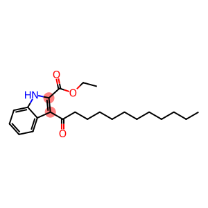 ethyl 3-dodecanoylindole-2-carboxylate