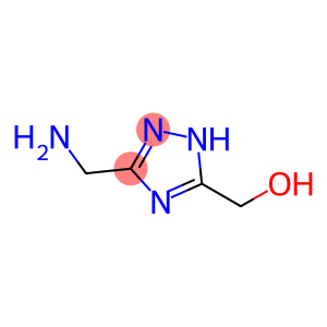 1H-1,2,4-Triazole-5-methanol, 3-(aminomethyl)-