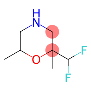 Morpholine, 2-(difluoromethyl)-2,6-dimethyl-