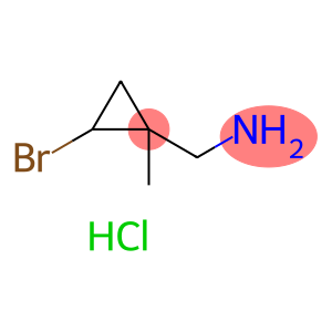 (2-bromo-1-methylcyclopropyl)methanamine hydrochloride