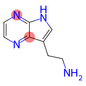 5H-Pyrrolo[2,3-b]pyrazine-7-ethanamine
