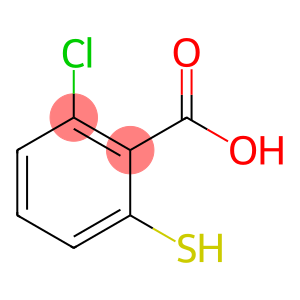 Benzoic acid, 2-chloro-6-Mercapto-