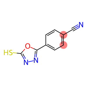 4-(5-mercapto-1,3,4-oxadiazol-2-yl)benzonitrile