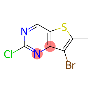 7-bromo-2-chloro-6-methylthieno[3,2-d]pyrimidine
