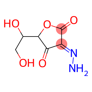 L-threo-2,3-Hexodiulosonic  acid,  -gamma--lactone,  2-hydrazone,  radical  ion(1-)  (9CI)