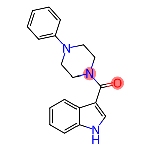 3-(4-phenylpiperazine-1-carbonyl)-1H-indole