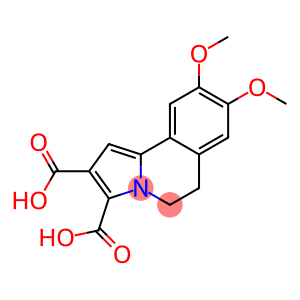 5,6-Dihydro-8,9-dimethoxypyrrolo[2,1-a]isoquinoline-2,3-dicarboxylic acid