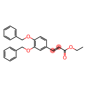 3-(3,4-BIS-BENZYLOXY-PHENYL)-ACRYLIC ACID ETHYL ESTER