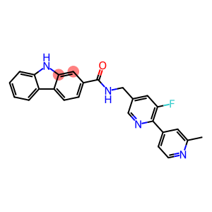 N-((3-氟-2'-甲基-[2,4'-联吡啶]-5-基)甲基)-9H-咔唑-2-甲酰胺