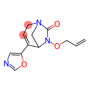 4-(5-Oxazolyl)-6-(2-propen-1-yloxy)-1,6-diazabicyclo[3.2.1]oct-3-en-7-one