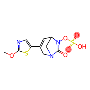 Sulfuric acid, mono[3-(2-methoxy-5-thiazolyl)-7-oxo-1,6-diazabicyclo[3.2.1]oct-3-en-6-yl]ester