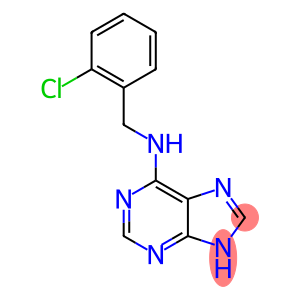 9H-Purin-6-amine, N-[(2-chlorophenyl)methyl]-