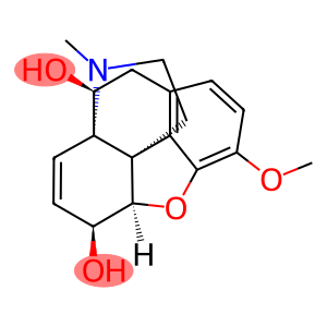 (13β,14β)-7,8-Didehydro-4,5α-epoxy-3-methoxy-17-methylhasubanan-6α,9α-diol