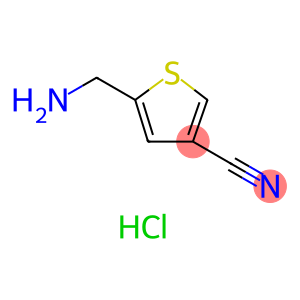 5-(AMINOMETHYL)THIOPHENE-3-CARBONITRILE HYDROCHLORIDE